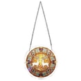 thumbnail image 3 of CaiYueKe Acrylic Puzzles Suncatcher Window Hanging, 7.4 Inch Sun Catcher Acrylic Puzzles Garden Decoration for Women Men Mom Birthday Gift Home Decor, 3 of 6