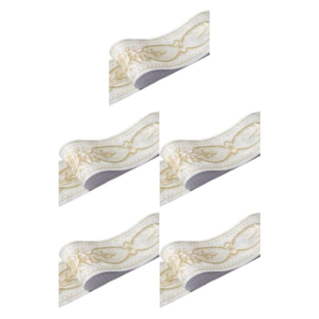 relayinert Wood Marbling SelfAdhesive Skirting Line Exquisite And Easy Maintenance And Environmentally Friendly PVC Durable green peony 5Set