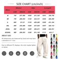 thumbnail image 3 of Mens American Baggy Fleece‑Lined Sweatpants, Elastic Drawstring Waist Wide Oversized Straight Leg Casual Lounge Trousers for Men Black XL, 3 of 5