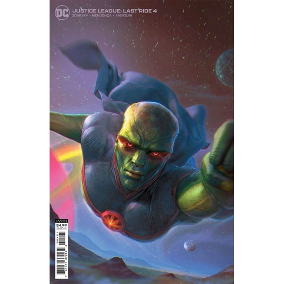 Justice League: Last Ride #4A VF ; DC Comic Book
