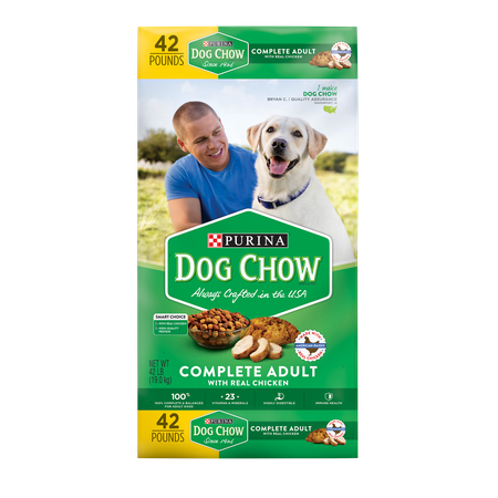 Purina Dog Chow Dry Food Complete With Real