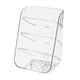 thumbnail image 1 of Organizador de escritorio de 4 niveles, soporte para brochas de maquillaje, contenedor de almacenamiento de papelería con Claro, 1 of 9