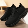thumbnail image 4 of DADAWEN Women's Sneakers Casual Slip on Walking Shoes Black 8.5US, 4 of 5