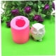 thumbnail image 1 of Molde para hacer velas de búho 3d, moldes de arcilla hechos a mano de silicona Diy para moldes de velas de cera de yeso, moldes de resina epoxi para hacer velas (rosa) (1 unidad) ZefeiWu 8390605349249, 1 of 1