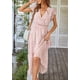 thumbnail image 3 of Vestido PRETTYGARDEN de Verano Floral Bohemio Cruzado con Escote en V XL, 3 of 6