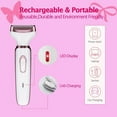 thumbnail image 6 of Electric Razors for Women Bikini Shaver for Women 4 in 1 Trimmer, Razors for Shaving Pubic Hair Remover, Painless & Safety for Pubic Body Facial Hair Removal, 6 of 7