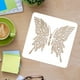 thumbnail image 3 of Plantillas de mariposas para decoración de pared, 30 x 30 cm (11,8 x 11,8 pulgadas), de plástico, para dibujar y pintar mariposas., 3 of 9