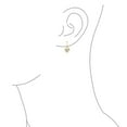 thumbnail image 3 of Bling Jewelry Womens 50CT Brilliant Cut CZ Drop Earrings Gold Plated Sterling Silver, 3 of 5