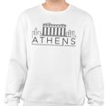 thumbnail image 2 of Skyline Athens Greece Sweatshirt Unisex 5X-Large White, 2 of 5