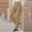 Khaki, variant on Women's Slim Fit Flare Solid Suit Pants Leisure Trousers Bell-bottoms Solid Color Pants Comfy Holiday Female Dressy Fashion White 6