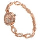 thumbnail image 1 of Reloj digital para mujer Reloj de pulsera de moda Reloj de cuarzo delicado Decoración de muñeca con diamantes de imitación Oro rosa, 1 of 8