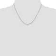 thumbnail image 5 of Primal Silver Sterling Silver 0.5mm Flat Link Cable Chain, 5 of 7
