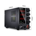 thumbnail image 5 of DC Power Supply Adjustable Bench Source 30V 10A Voltage Regulator Laboratory VARIABLE Stabilizer Switching Dc Power 60V 5A Diy ,Low-loss, 5 of 7