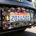 thumbnail image 3 of 250th Anniversary Commemorative License Plate Frame, United States 250 Year American Car Plate Frame, License Plate Holder, 1776-2026 USA Flag License, Patriotic Decoration Gifts for Car Lovers, 3 of 9