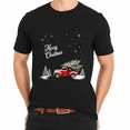 thumbnail image 3 of Merry Christmas Red Truck Family Matching Christmas Pajama T-Shirt for Adults Men and Women, 3 of 4