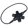 thumbnail image 4 of 1 to 5 Audio Splitter 3.5mm Audio Router Separator Device Adapter with 3.5mm Wire, 4 of 5