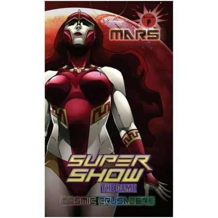Supershow Cosmic Crusader: Mars - Wrestling Card and Dice Game. SRG Structure Deck. Ages 12+, 2-6 Players, 10 Min Game Play