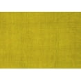 thumbnail image 1 of Ahgly Company Machine Washable Indoor Rectangle Abstract Yellow Modern Area Rugs, 6' x 9', 1 of 4