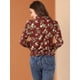 thumbnail image 5 of Blusa lunares florales Vino rojo T M, 5 of 6
