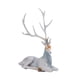 thumbnail image 5 of Figura de alce, escultura animal, resina coleccionable, adorno decorativo de mesa para Gris sentado, 5 of 9