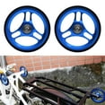 thumbnail image 2 of Langgg Folding Bike Easy Wheel EZ Wheels for Traveling Rack Blue, 2 of 9