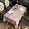 thumbnail image 2 of Soft Cloud Starry Scene Rectangle Tablecloth 60"x120",Waterproof Polyester Rectangle Table Cloth, Wipeable Spillproof Polyester Tablecloth for Dining, Camping, Indoor and Outdoor, 2 of 6