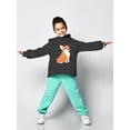 thumbnail image 2 of Cartoon Welsh Corgi Sitting Hoodie Toddler -Image by Shutterstock,  5 Toddler, 2 of 4