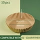 thumbnail image 5 of 30pcs/50pcs/100pcs, Food Grade Air Fryer Paper Liners, Oil Absorbing Air Fryer Disposable Paper Liner For Microwave, Round Air Fryer Basket Liners, Baking Supplies, 5 of 5