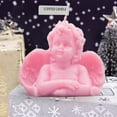 thumbnail image 1 of ¡Velas en liquidación! Vela perfumada con llama de media altura. Velas y portavelas "Smile Angel". ¡Oferta relámpago!, 1 of 7