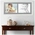 thumbnail image 2 of ArtToFrames Collage Photo Picture Frame with 2 - 12x16" Openings, Framed in White with Silver and Black Mats (CDM-3966-1611), 2 of 8