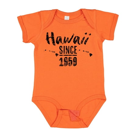 

Inktastic Hawaii Since 1959 Boys or Girls Baby Bodysuit