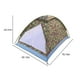 thumbnail image 3 of Tienda de campaña para 2 personas, con dos plantas y una puerta, para exteriores, de camuflaje, ideal para viajes, mochilerismo y senderismo., 3 of 7