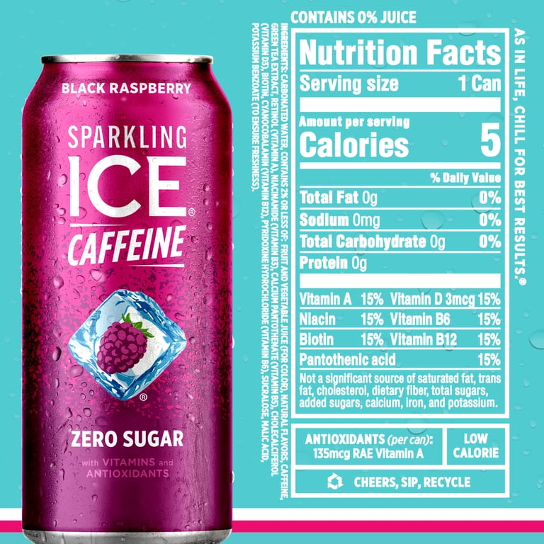 Sparkling Ice Caffeine Variety Pack, 16 fl oz, 12 Count photo 5