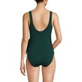 thumbnail image 2 of Lands' End Women's Side Tie Wrap One Piece Swimsuit, 2 of 3