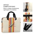 thumbnail image 4 of FORMRS 16" Laptop Bag Carrying Sleeve Case with Handle Travel Shoulder Briefcase, Colorful Plane, 4 of 8