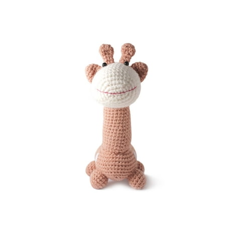 Giraffe Stuffed Toy - Light brown Giraffe Handmade Amigurumi Stuffed Toy Knit Crochet Doll VAC