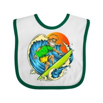 Inktastic Pro Surfer Dude Boys Baby Bib