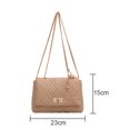 thumbnail image 2 of Women Shoulder Bag Fashion Clutch Handbag Quilted Designer Crossbody Bag with Chain Strap, 2 of 6