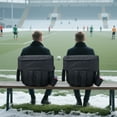 thumbnail image 3 of Slsy 2 pack 21'' Heated Stadium Seats for Bleachers with Back & Arm Support and Wide Cushion, Extra Portable 6 Reclinng Positions Bleacher Seat for Outdoor Camping Games Sports, 3 of 9