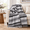 Gray Noir, variant on Wheat Traditional Handmade Serape Throw Blanket for Yoga, Camping and Decorative Use