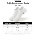 thumbnail image 7 of Honeysea Ankle Socks for Women, 7 Pairs Athletic Cushioned Running Socks Crew Socks for Women Men, 7 of 7