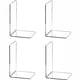 thumbnail image 4 of Inteprter Soporte ergonómico para libros, 4 piezas, para cómodas sesiones de lectura, estantería funcional decorativa Carpetas de archivos, 4 of 6