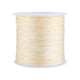thumbnail image 4 of Cordón de Hilo de Macramé, Cordón de Nudo Chino de Nylon de 100 m x 0,8 mm, Hilo de Macramé de Rata Artesanal, Cordón de Pulsera para Hacer Pulseras, Cordón de Adorno, Beige, 4 of 5