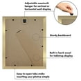 thumbnail image 2 of Americanflat 8" x 10" Picture Frame with Oval-Shaped Mat - Gold, 2 of 8