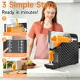 thumbnail image 2 of Erivess 76oz Slushie Maker Machine,Auto-Clean,LED Display,3 Preset Program, Frozen Drink Smoothie Slushy Machine for Milkshakes, Margaritas, Frappes and More, 2 of 6
