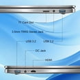 thumbnail image 3 of SANPTENT 15.6" FHD IPS Screen Laptop, 12GB RAM 256GB SSD, Intel 5205U Processor, Long battery life, 2 Stereo Speakers, Fingerprint, Backlit Keyboard, 3 of 7