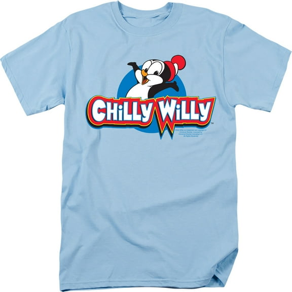 Chilly Willy Men's Logo T-shirt Medium Blue