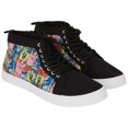 thumbnail image 1 of SpongeBob SquarePants Collage High-Top Shoes-Size 9, 1 of 3