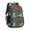 Geometric Tree Green, variant on Geometric Tree Green Pattern Cute School Backpack Bag with Padded Back and Adjustable Shoulder Straps 16.9 X 12.6 X 5.9 Inches