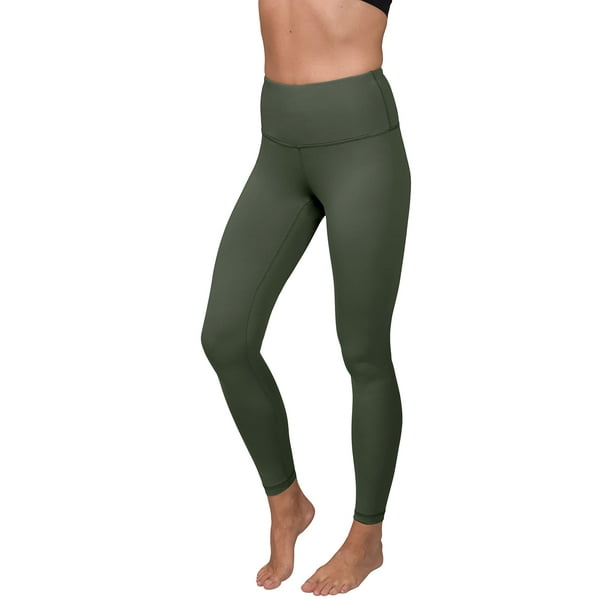 Yogalicious High Waist Ultra Soft Lightweight Leggings - High Rise Yoga  Pants - Forest Night Nude Tech 28 - 3X 